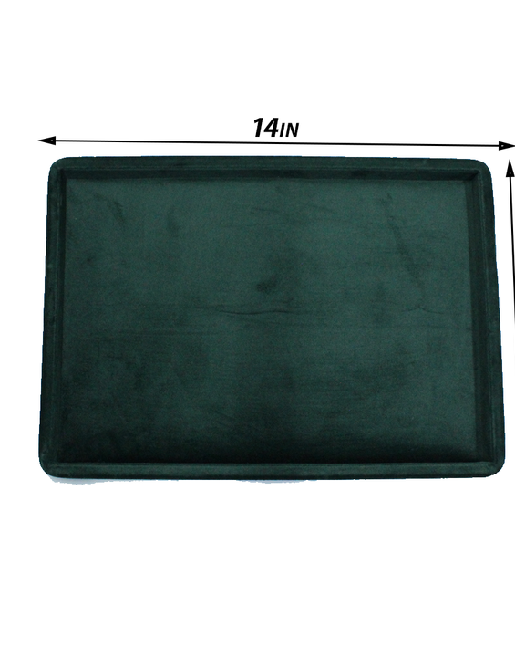 PLAIN  SUEDE TRAY FOR JEWELLERY