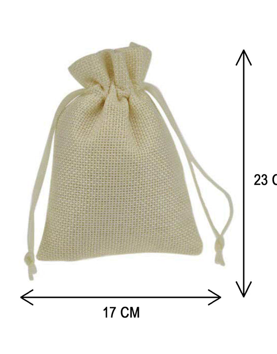 Jute Potli Bag (Pack of 25 pcs)