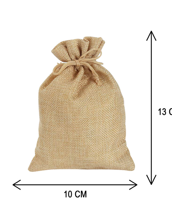 Jute potli bags (pack of 100pcs)