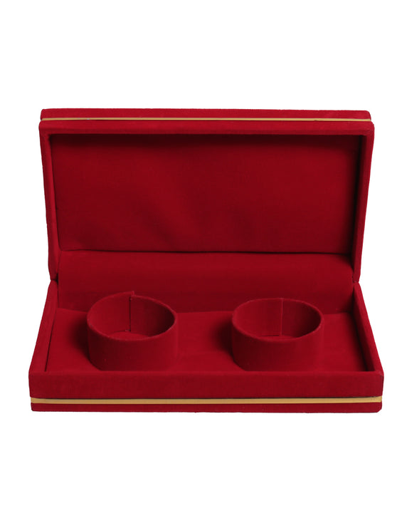 VELVET DOUBLE BANGLE BOX