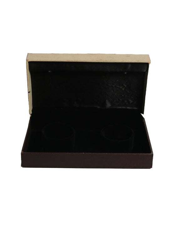 DIAMOND CUT DOUBLE BANGLE BOX (WITH LIGHT)