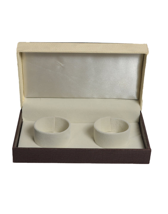 DIAMOND CUT DOUBLE BANGLE BOX