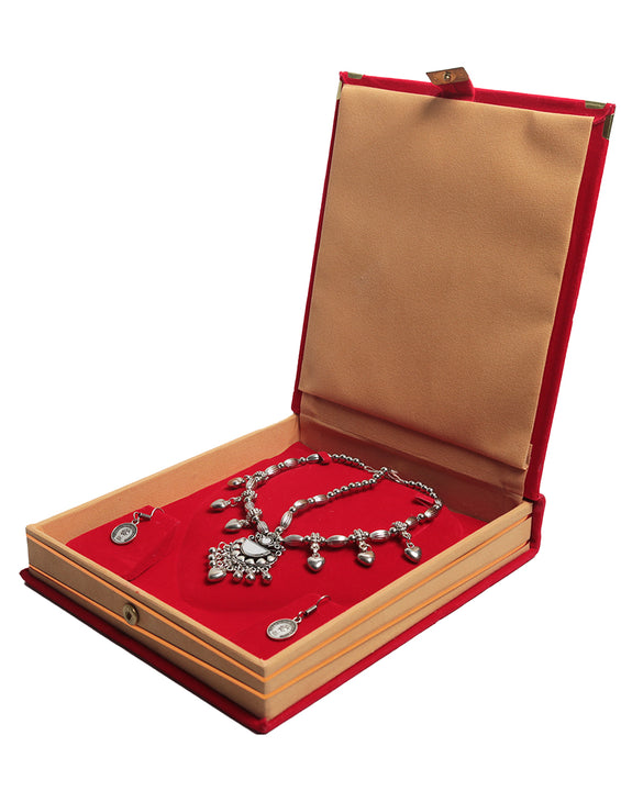 JEWELLERY BOX FOR NECKLACE SET