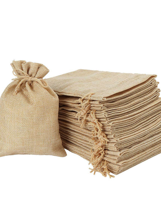 Jute potli bags (pack of 100pcs)