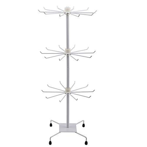 Multi Layers Metal Rotating Jewellery Display Stand